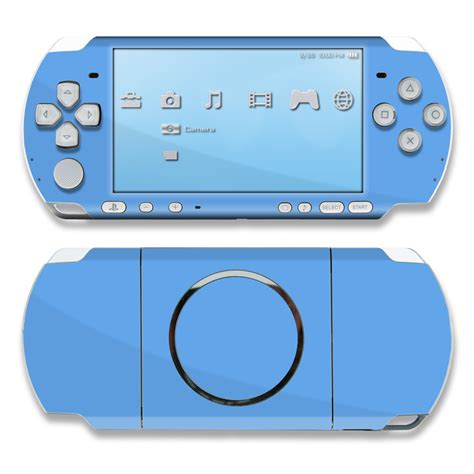 Psp 3000 Skin Solid State Blue By Solid Colors Decalgirl