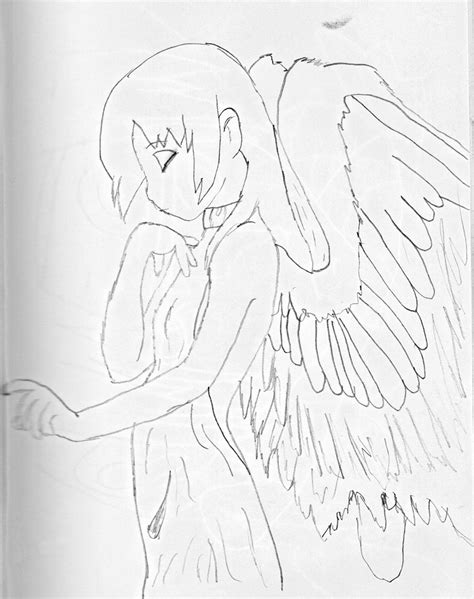 Anime Angel Drawing At Getdrawings Free Download