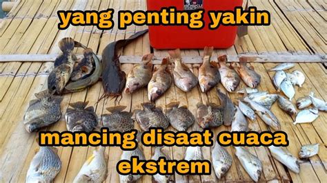 Nekat Mancing Disaat Badai Mancing Bagan Tanjung Pasir Terbaru