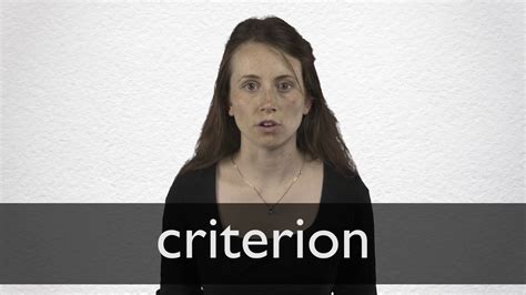 How To Pronounce Criterion In British English Youtube