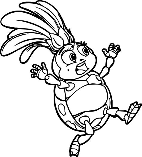Love Bug Coloring Coloring Pages