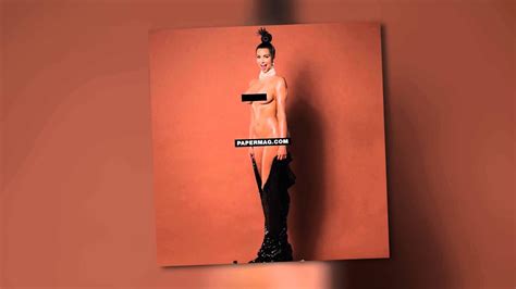 Kim Kardashian Goes Full Frontal For Paper Magazine Splash News TV