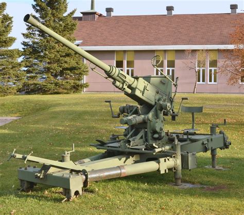 Bofors Light Anti Aircraft Gun Bagotville Air Defence Museum