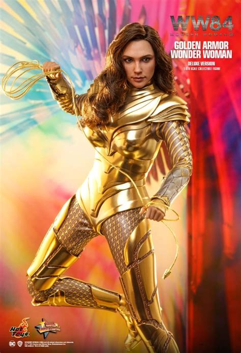 Wonder Woman 2 Ww84 Golden Armor Deluxe 16 Scale 12 Action Figure