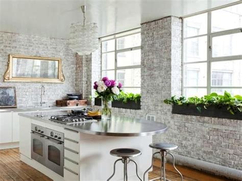 33 Modern Interior Design Ideas Emphasizing White Brick Walls Brick