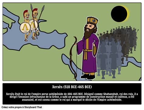 Xerxes Exemple De Biographie Storyboard Par Fr Examples