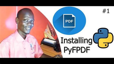 1 How To Create Pdf Files In Python Using Pyfpdf Or Fpdf Installtion