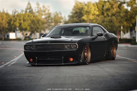 Dodge Challenger Coupe Cars Modified Wallpapers Hd Desktop And