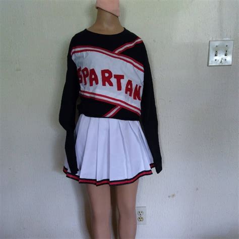 spartans snl cheerleader costume etsy