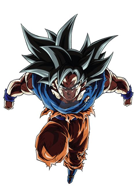 Goku Ultra Instinct Sign Dbs Color 1 By Thanachote Nick Dragon