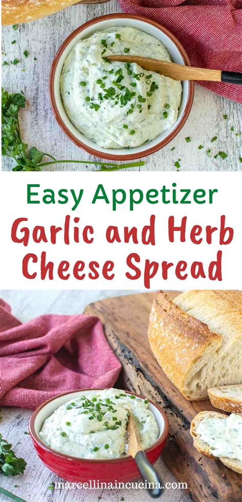 Garlic And Herb Cheese Spread