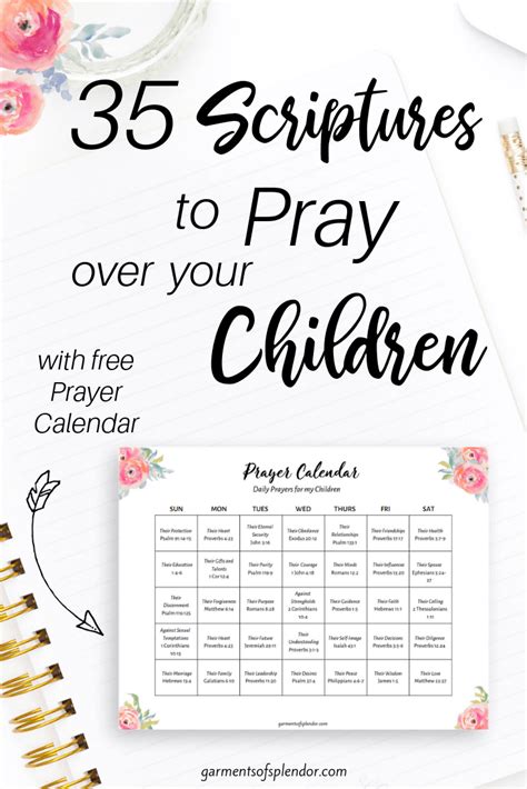 35 Scriptures To Pray Over Your Children 2