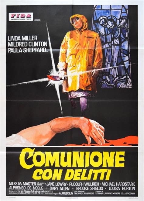 Communion 1976 Italian Movie Poster