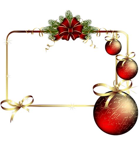 Marcos De Fotos De Navidad 5 Diseños Navideños ~ Marcos Gratis Para