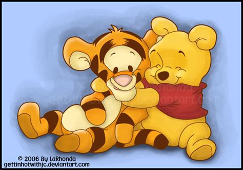 Download now for free this winnie the pooh and tigger transparent png picture with no background. Baby Pooh and Tigger by MissKingdomVII on DeviantArt