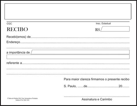 Modelo De Recibo De Pago Para Imprimir Word Financial Report