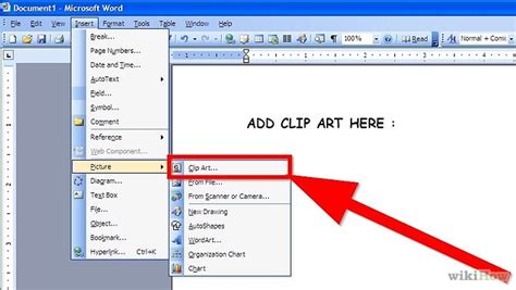 How To Insert Clip Art Basic Microsoft Word Youtube