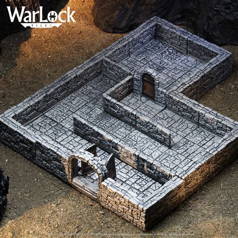 Warlock™ Tiles Base Set Dungeon Tiles I Wizkids