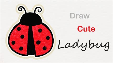 Ladybug Drawing Simple In This Drawing Lesson We Ll Show You How To