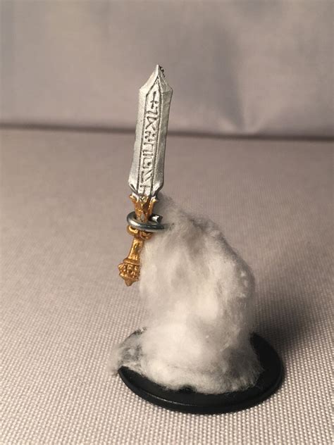 Spiritual Weapon Painted Dnd Miniatureflying Sword Dandd Etsy