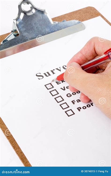Questionnaire Royalty Free Stock Photo Image 3074015