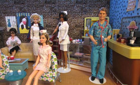 Barbie And Ken Coffee Shop