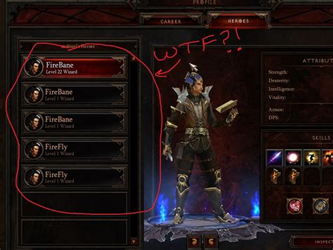 Technical Issues How Can I Delete My Character Hero In Diablo 3 I
