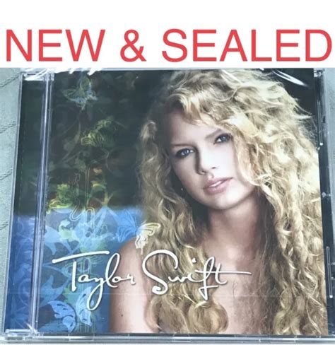 Taylor Swift Debut Cd Self Titled 1st Album 2008 New Sealed Uk Edition