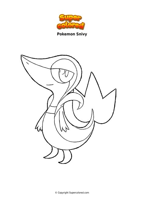 Snivy Coloring Pages Home Design Ideas