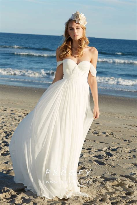 Https://techalive.net/wedding/beach Off Shoulder Wedding Dress