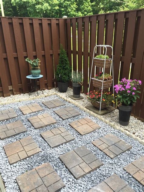 Use construction adhesive to hold the border in place. How To Ensure The Success Of a DIY Paver Patio Project - 30 Inspirational Ideas