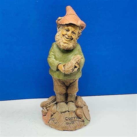 Tom Clark Gnome Vintage Signed By Artist Figurine Statue Etsy