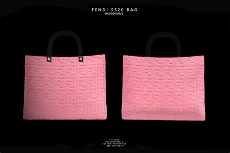 Fendi Ss20 Bag By Badddiesims From Patreon Kemono