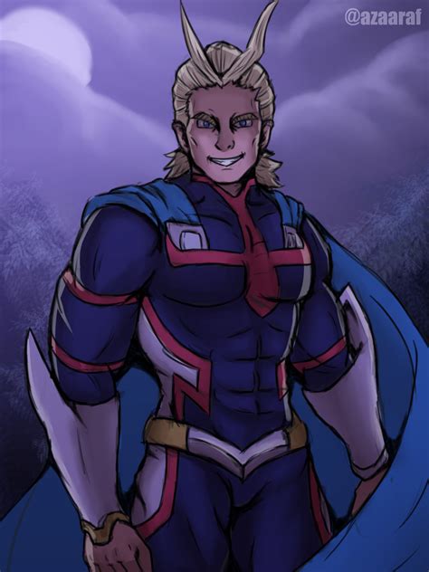 [oc] Young All Might - Mostly Might? : BokuNoHeroAcademia