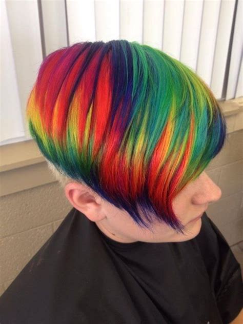 Pmjt4gk 540×720 Rainbow Hair Color Bright Hair Rainbow Hair