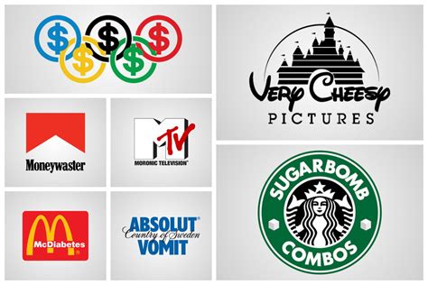 Honest Corporate Logos By Viktor Hertz Inspirationfeed