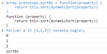 The array.sort() method works just fine when sorting an array of strings. Sort array of objects by string property value in ...