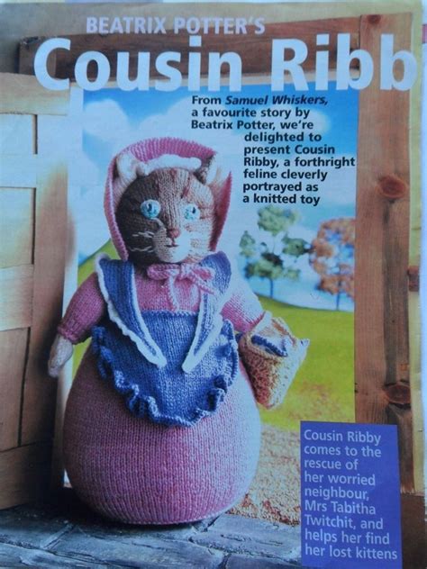 Woman's weekly knitting patterns toys. Alan Dart Knitting Pattern Cousin Ribby Beatrix Potter ...