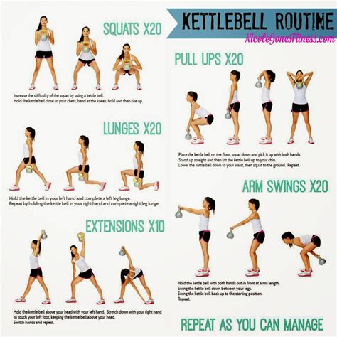 Printable Kettlebell Workout Customize And Print