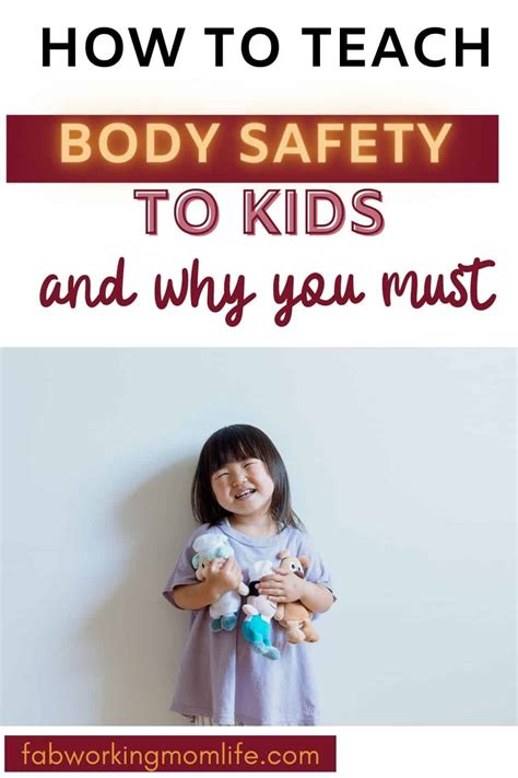 10 Body Safety Rules 1 Teach Children The Correct Names For Their Body