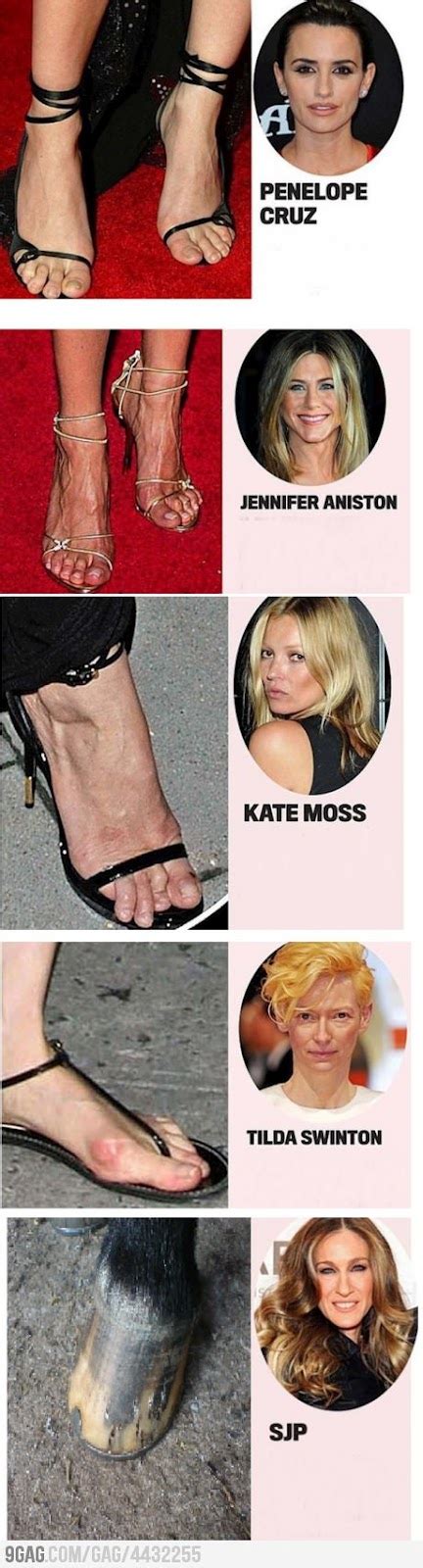 Ugly Celebrity Feet Bits And Pieces