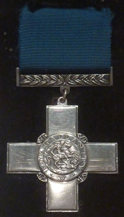 The other side of the cross is the recipient's name and the date. Award of the George Cross to Malta - Wikipedia
