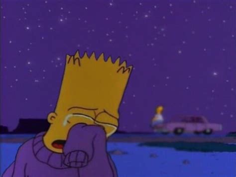 Bart Simpson Crying Pfp Bart Simpson Sadness Crying Png Clipart