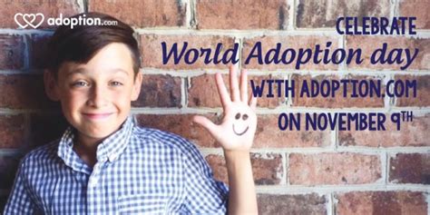 Celebrate World Adoption Day With On November 9th