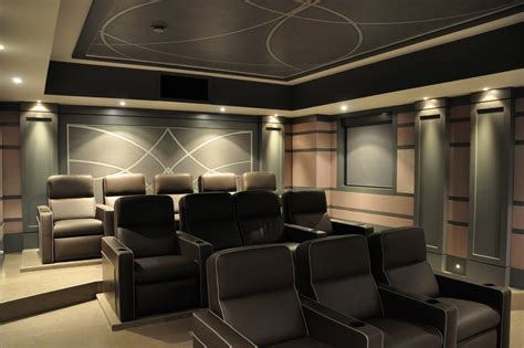 Custom Home Theatre Contemporary Home Theater Toronto By User