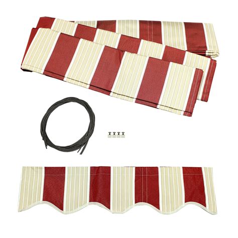 Aleko 12 Ft X 10 Ft Rectangular Awning Fabric Replacement Ebay