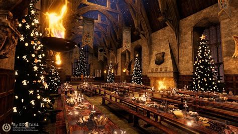 Hogwarts Christmas Wallpapers Top Free Hogwarts Christmas Backgrounds