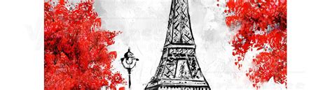 Oil Painting Paris European City Landscape France Wallpaper Eiffel