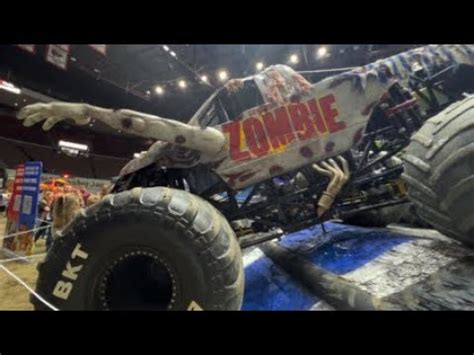 Monster Jam And Pit Party Youtube