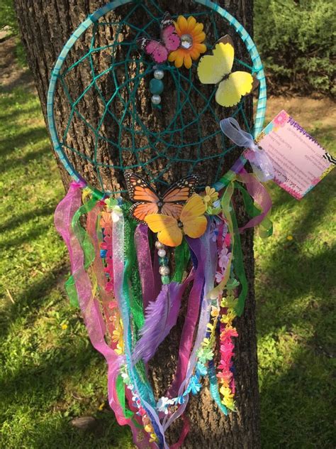 Colorful Butterfly Dream Catcher Dreamcatchers T Ideas Etsy